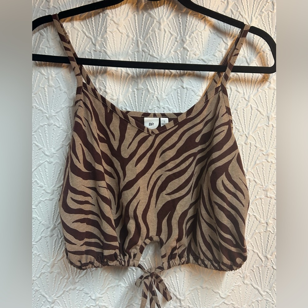 BP. Small Zebra Print Camisole Top